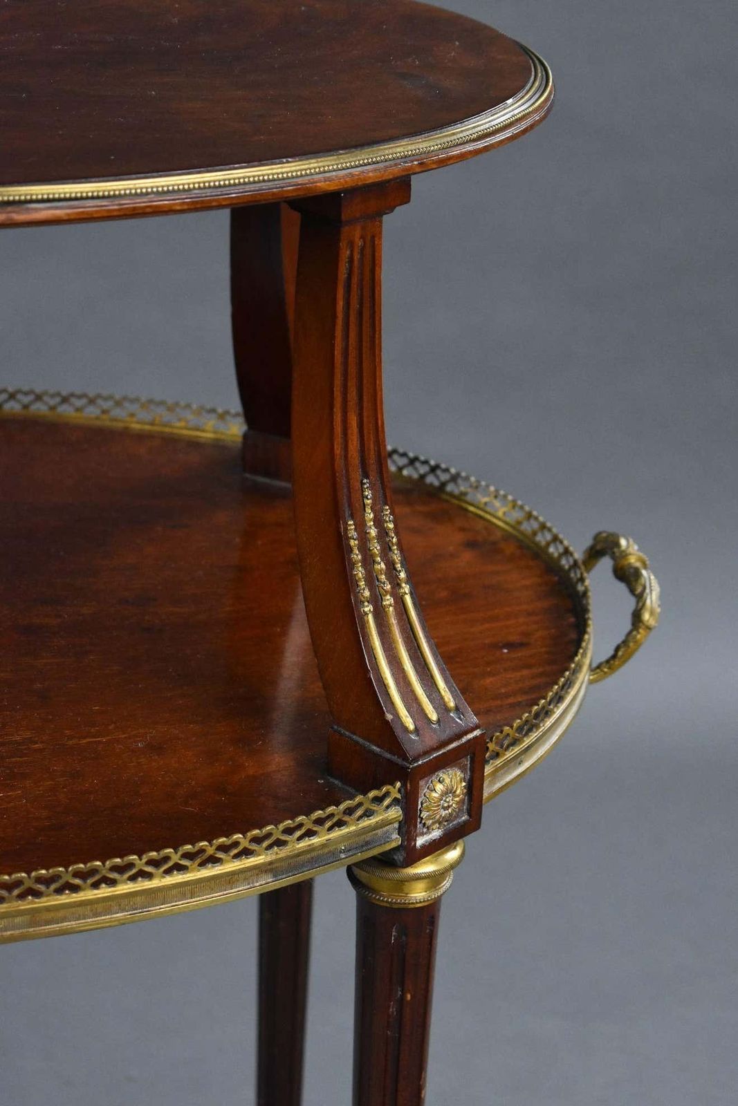 19th Century French Mahogany Etagere photo 850.0