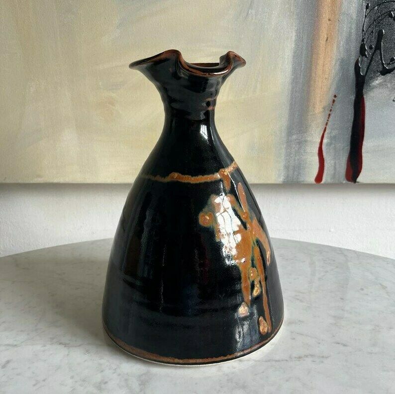 Large Studio Pottery Water Jug / Vase / Gift /By Louis Mulcahy