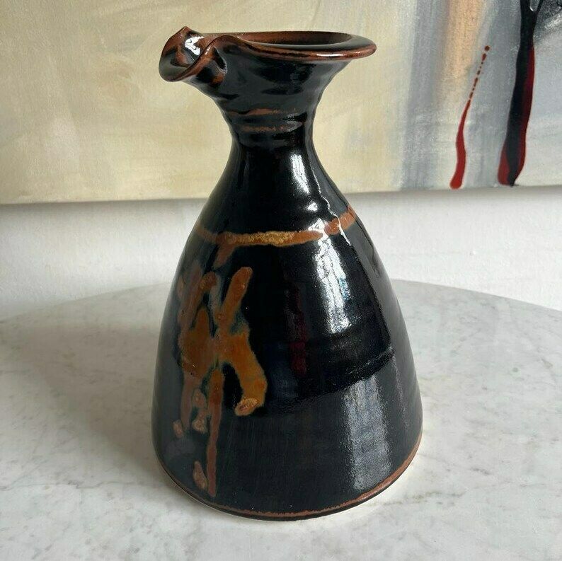 Large Studio Pottery Water Jug / Vase / Gift /By Louis Mulcahy photo Home Decor