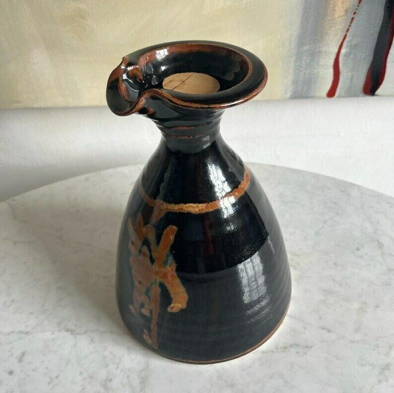 Large Studio Pottery Water Jug / Vase / Gift /By Louis Mulcahy photo vinterior