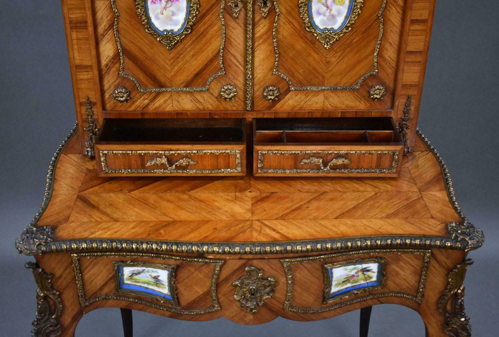 19th Century Walnut Bonheur Du Jour photo buy
