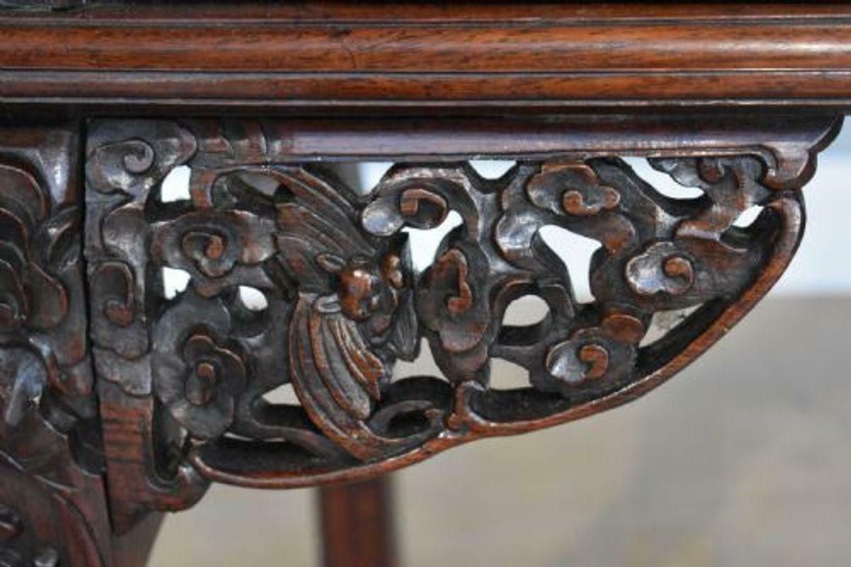19th Century Chinese Padouk Wood Desk photo vintage