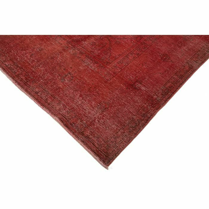 Handmade 380 X 316 Cm Red Over Dyed Large Area Rug photo Textiles