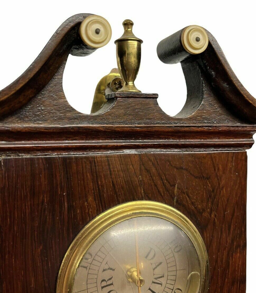 425.0 Victorian Barometer In Rosewood Case By G. Matteri Of Tenbury. photo