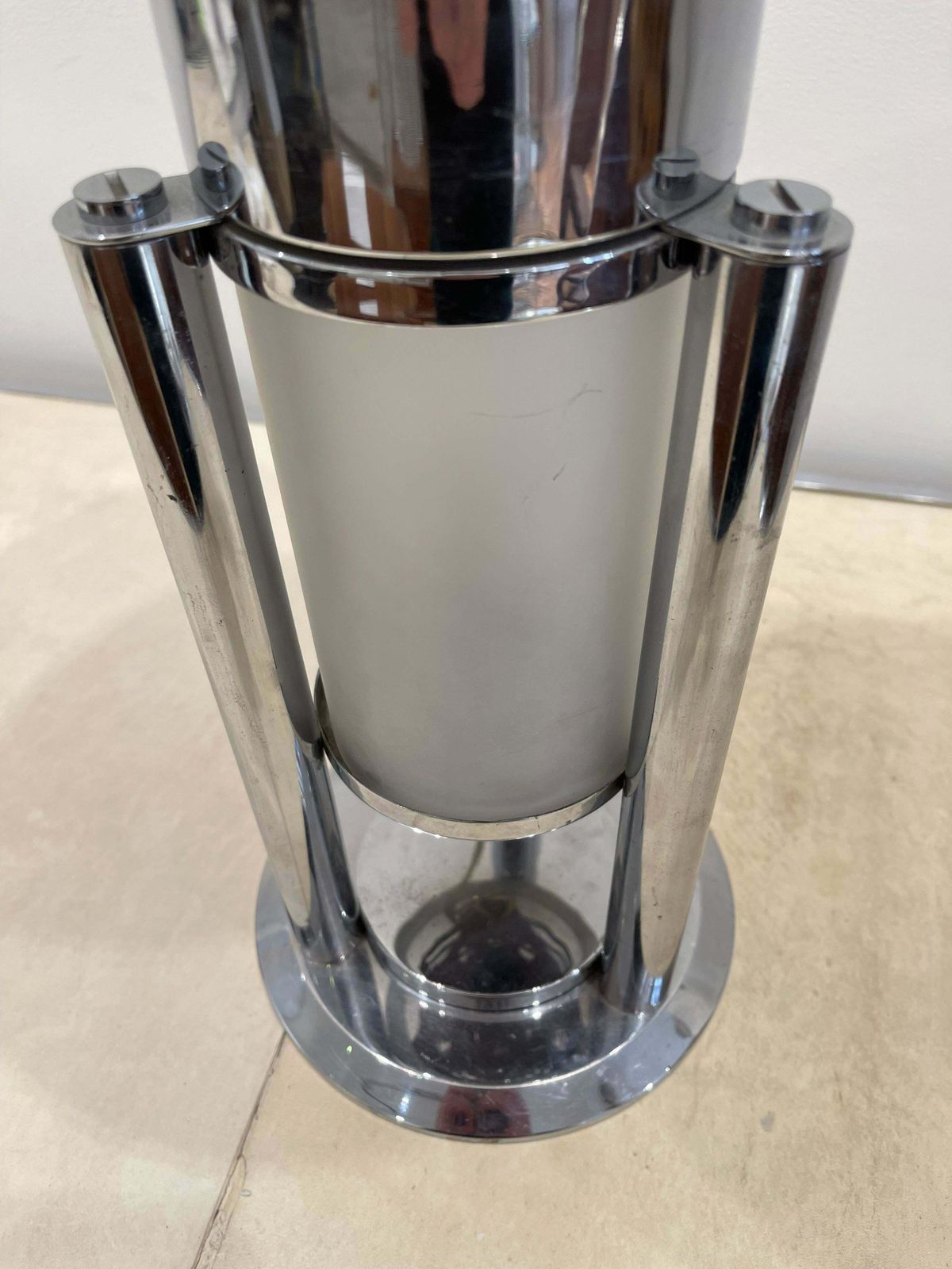 Jean Boris Lacroix (1902 1984), Modernist Table Lamp photo Lighting
