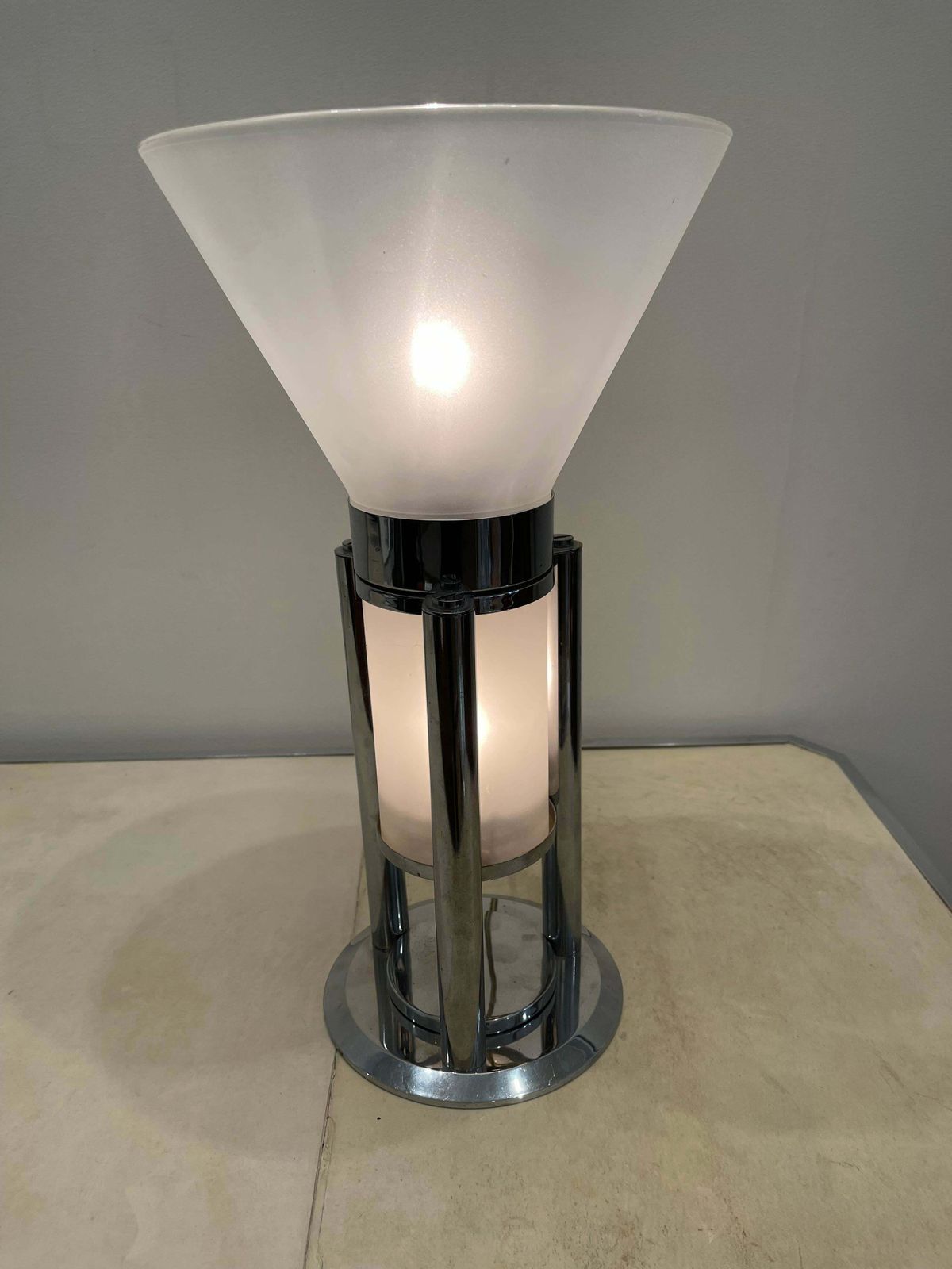 photo for sale Jean Boris Lacroix (1902 1984), Modernist Table Lamp