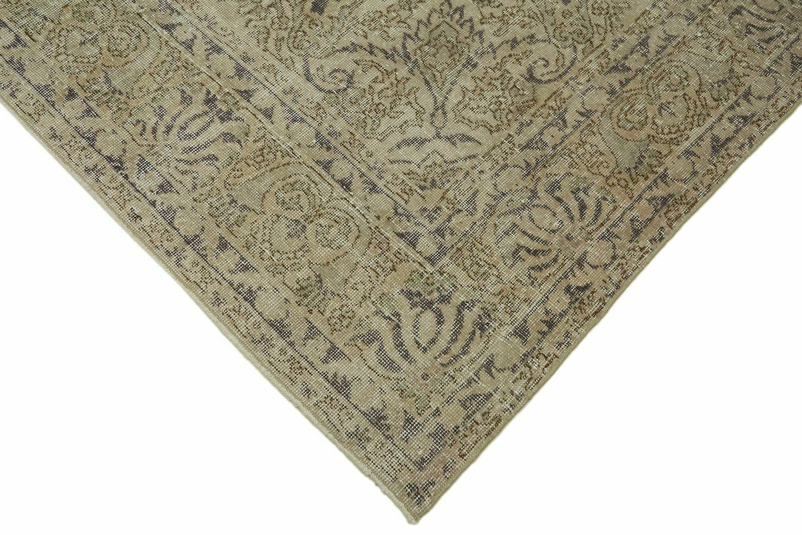 Handwoven Turkish 1980's 200 Cm X 320 Cm Beige Vintage Area Carpet photo buy