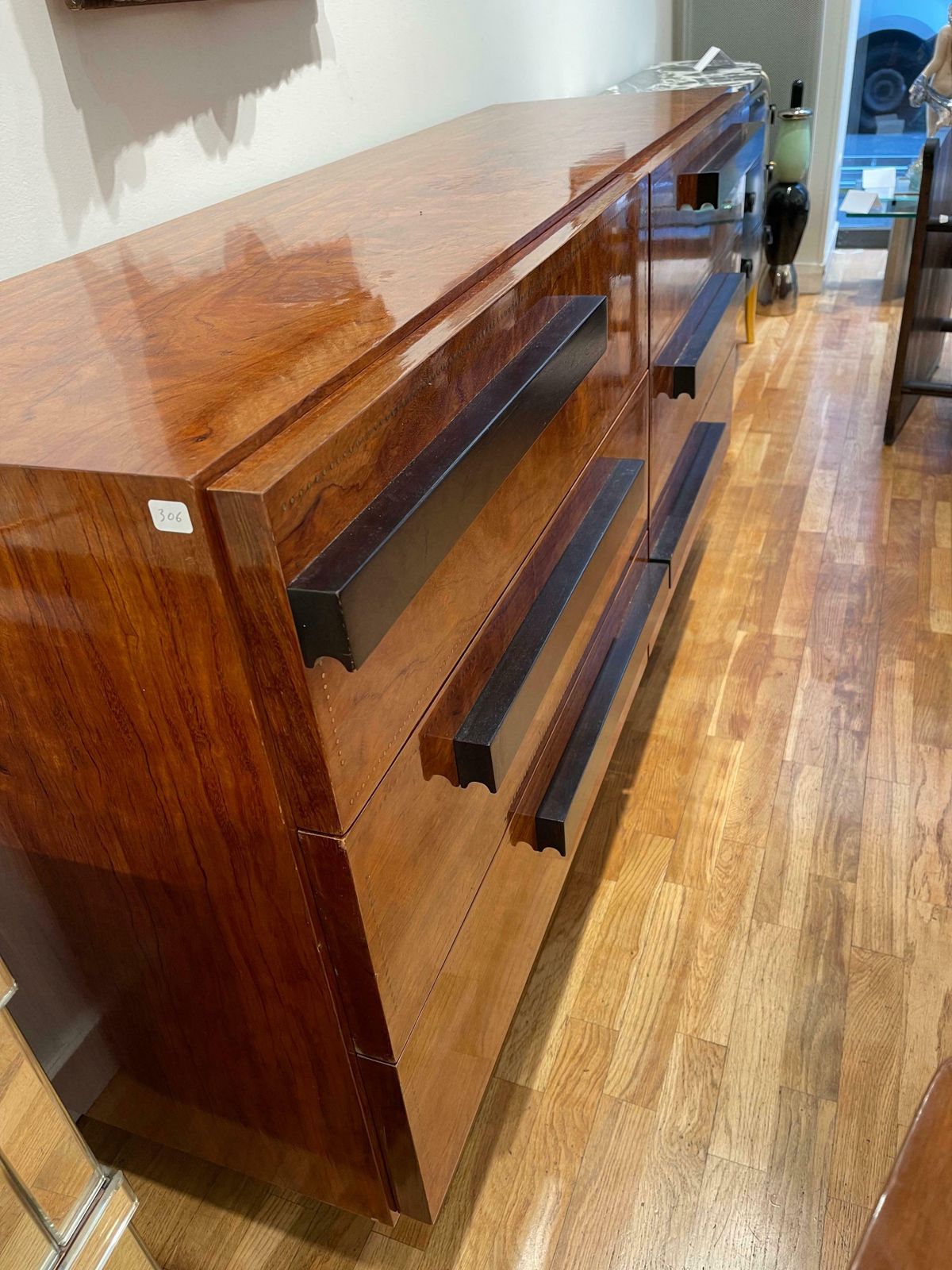André Sornay (1902 2000), Varnished Plywood Chest Of Drawers photo Furniture