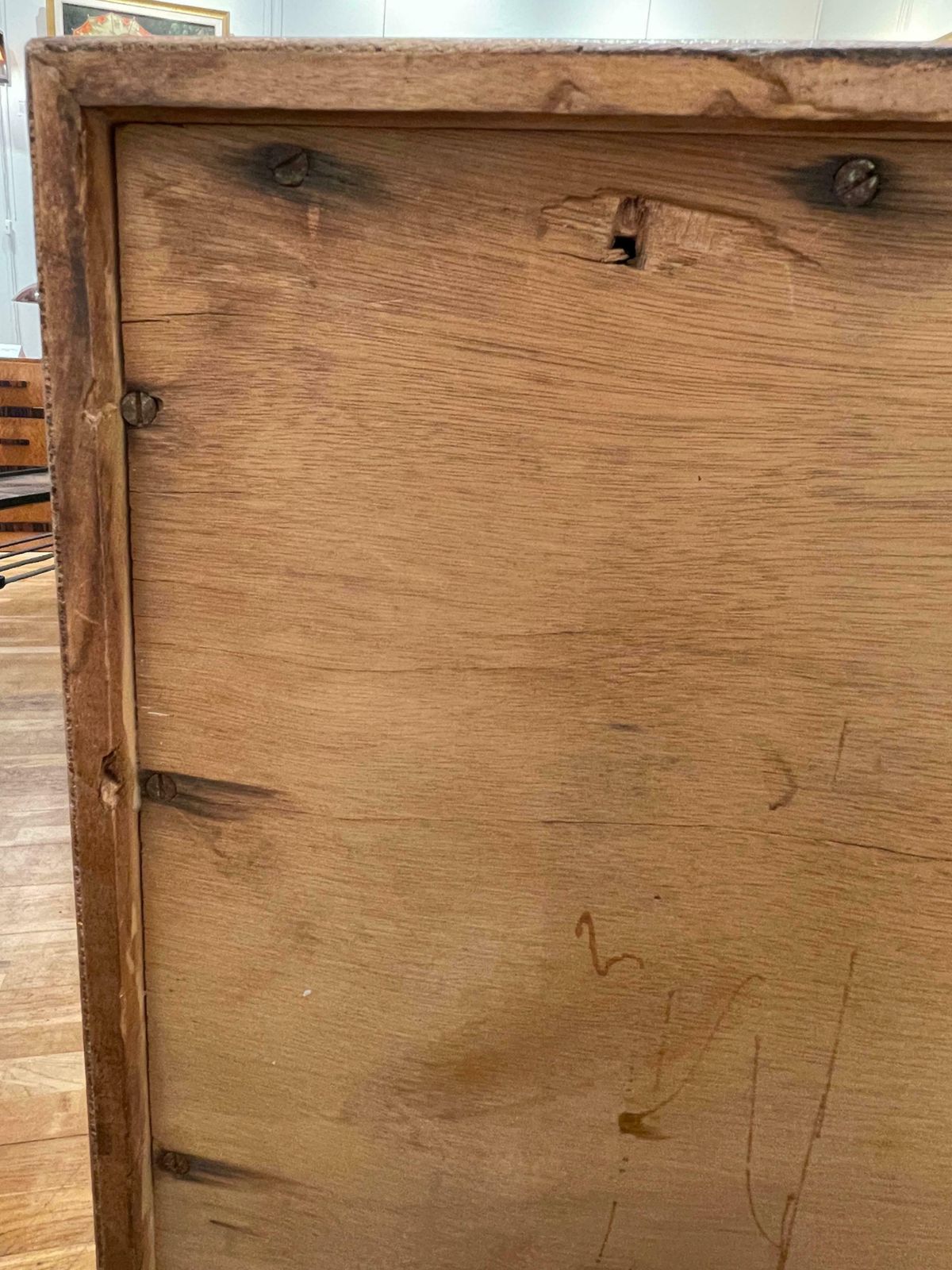 29237.04 André Sornay (1902 2000), Varnished Plywood Chest Of Drawers photo