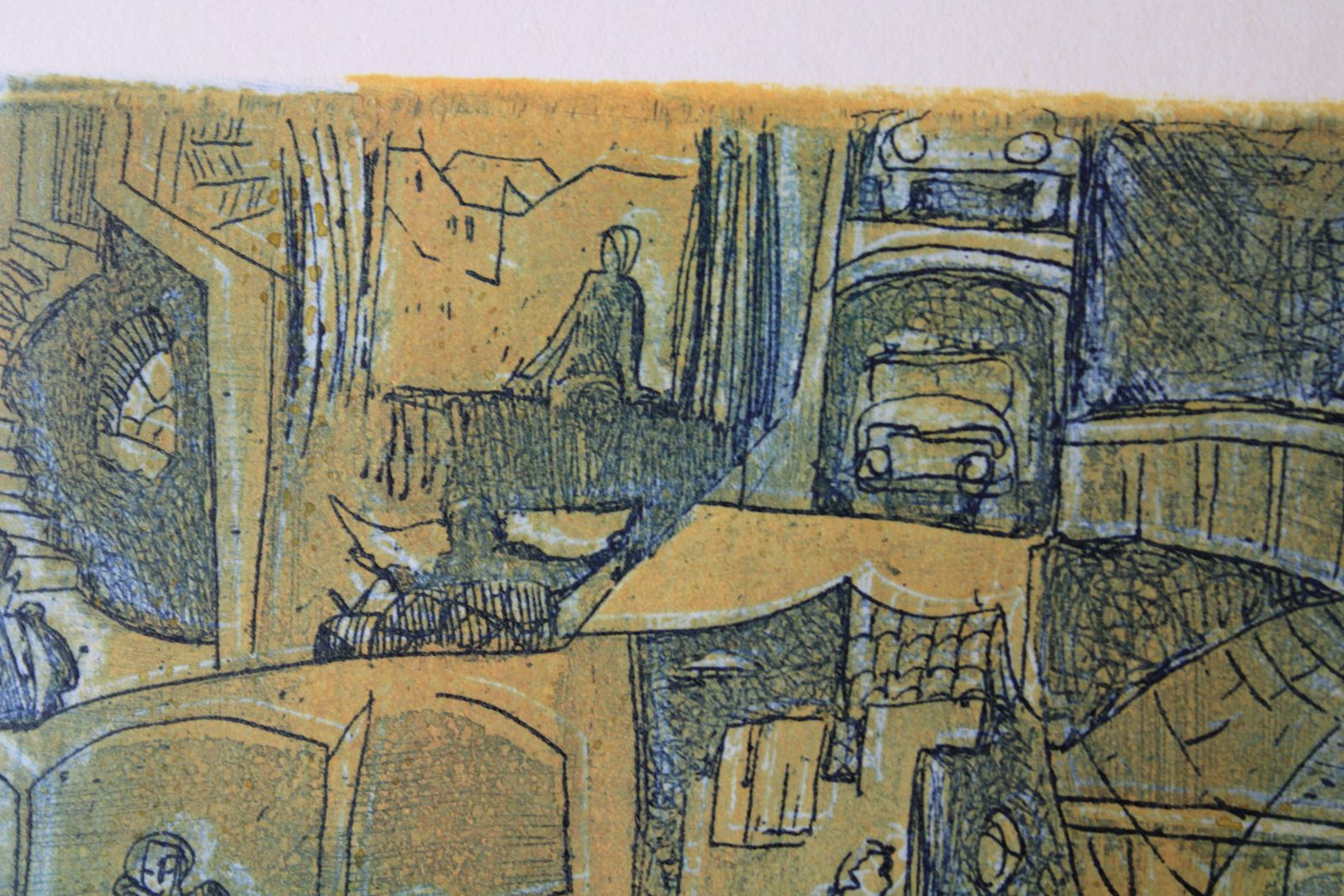 Jekaterina Gryazeva Morning City 2005, Paper, Etching, 40/100 photo 160.0