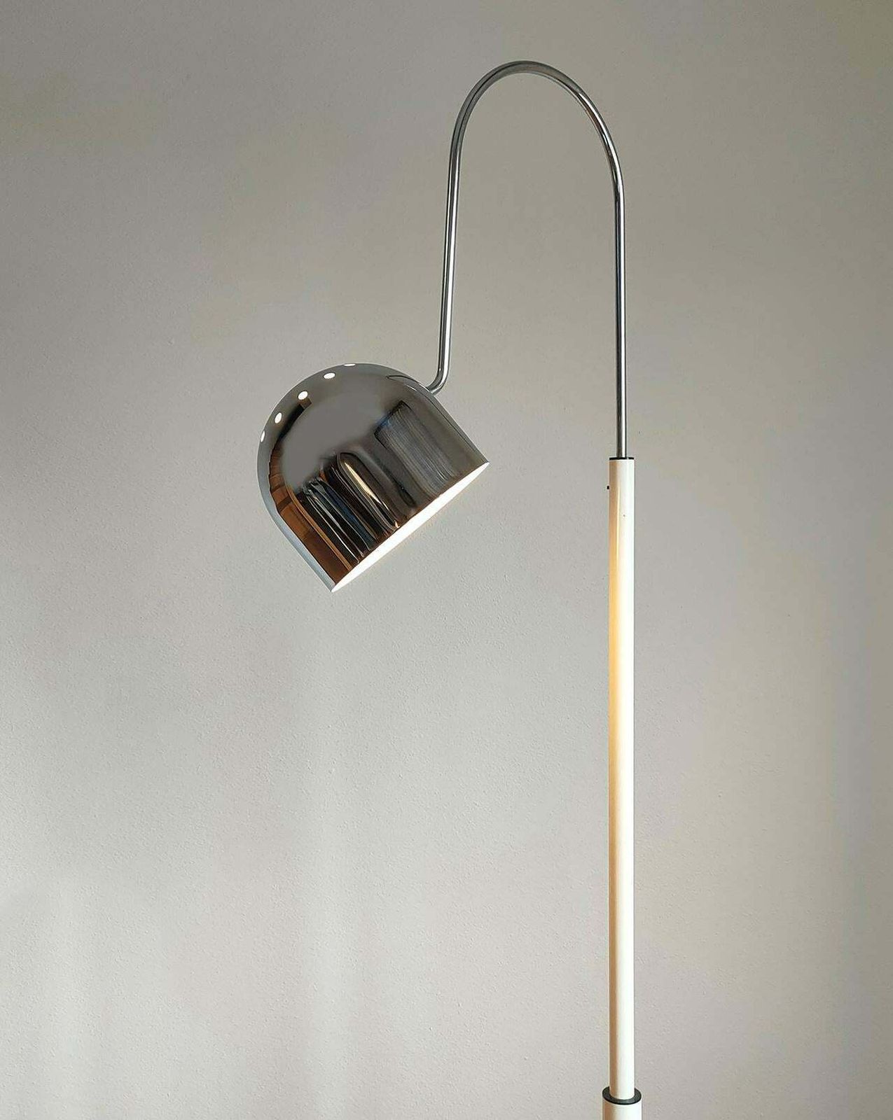 Danilo & Corrado Aroldi Bridge Floor Lamp In Metal By Stilnovo, 1970s, Italy photo 1364.0