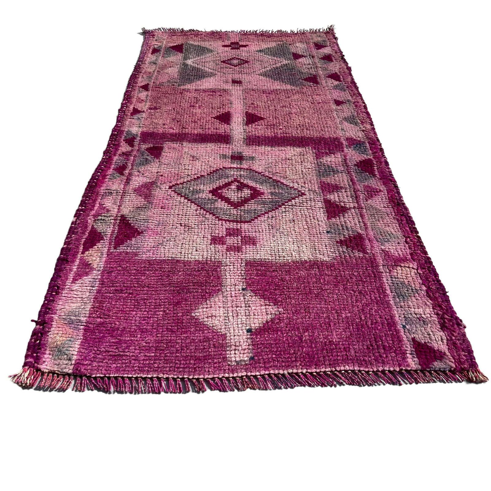 Traditional Vintage Kurdish Herki Rug , 170 X 81 Cm photo vinterior