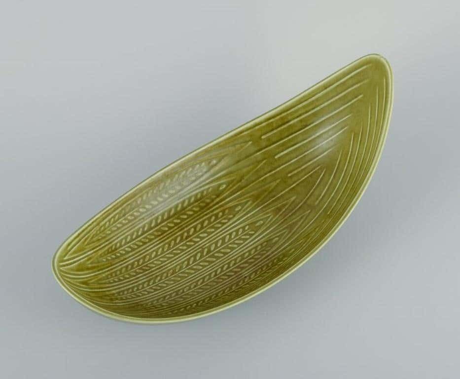 Gunnar Nylund (1904–1997) For Rörstrand Rialto Bowl In Ceramic 1960s photo for sale