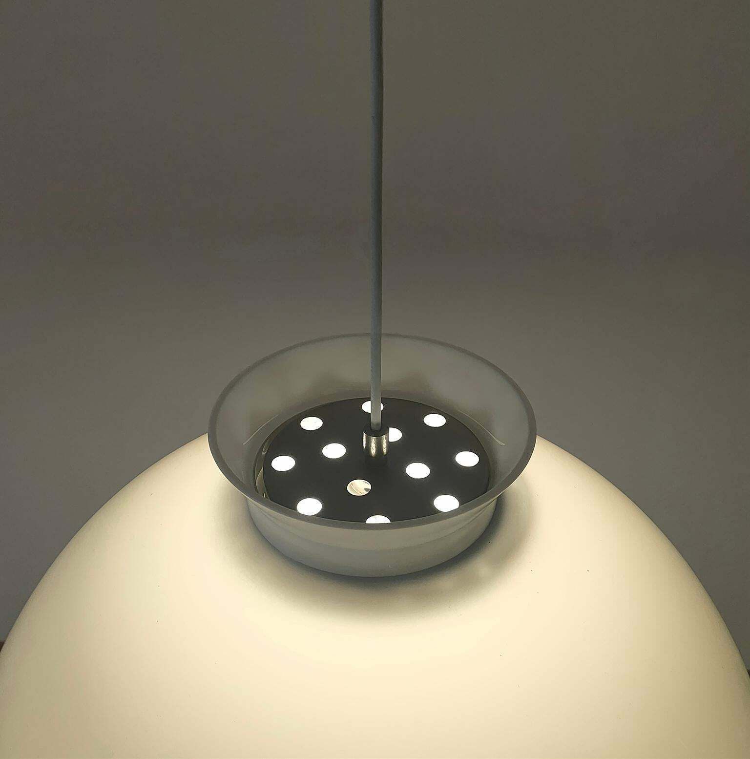 Achille & Pier Giacomo Castiglioni Kd6 Hanging Lamp For Kartell 1959 Italy photo Lighting