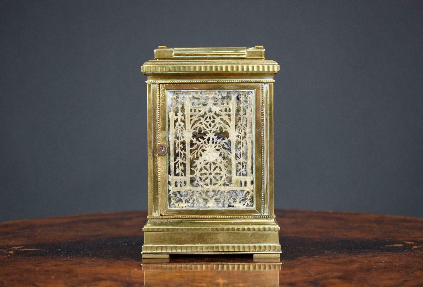 19th Century French Grand Sonnerie Carriage Clock, Hunt & Roskell photo buy