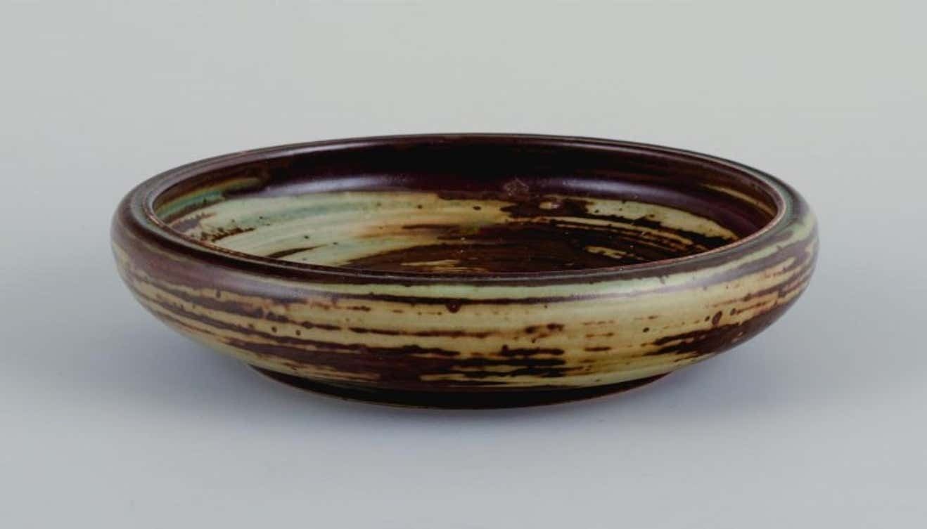 Carl Halier (1873 1948) For Royal Copenhagen Bowl In Stoneware With Sung Glaze photo furniture
