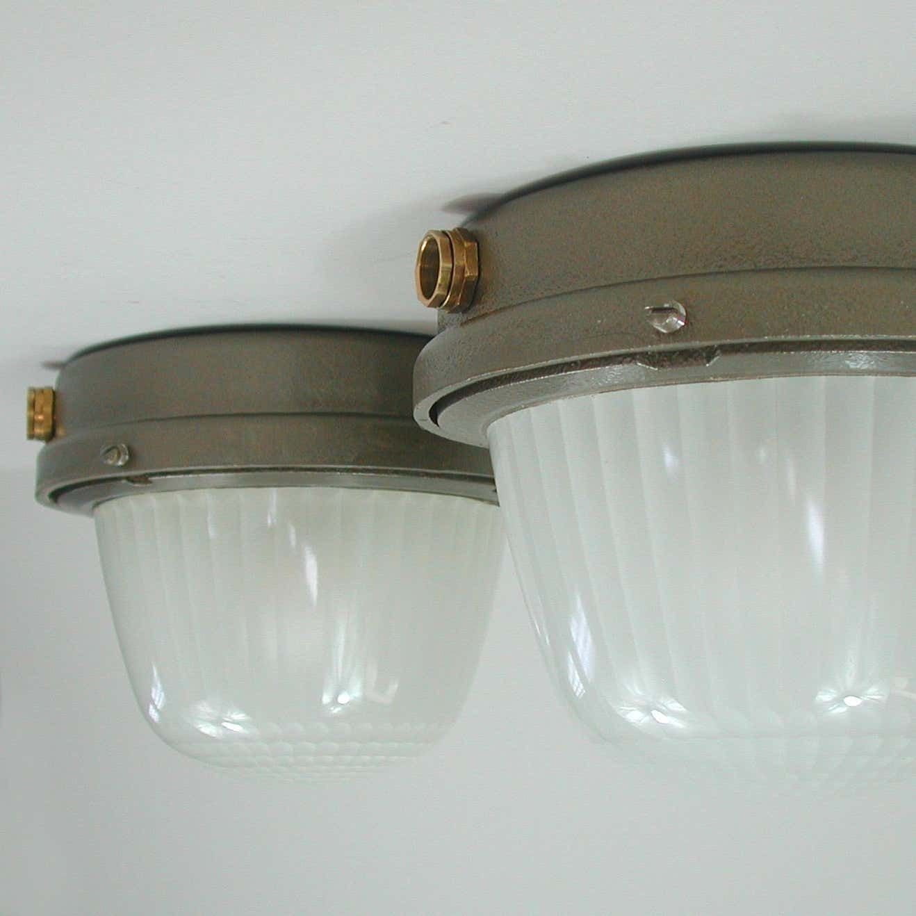 photo furniture Maritime Holophane Sconces Wall Lights By Holophane, France 1950s, Set Of Two