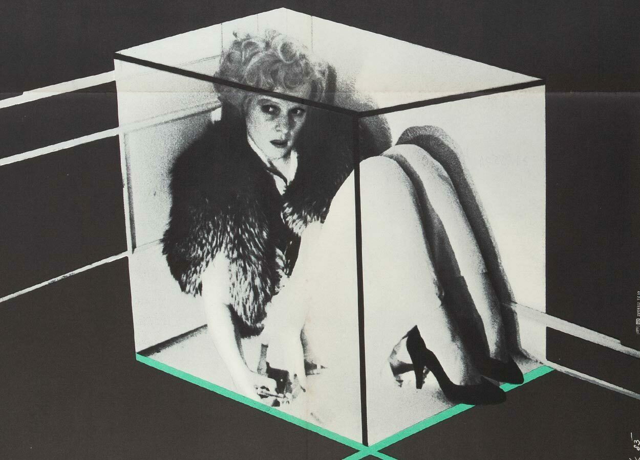 Movie Poster, Veronika Voss, Vratislav ševčík, 1983 photo vinterior
