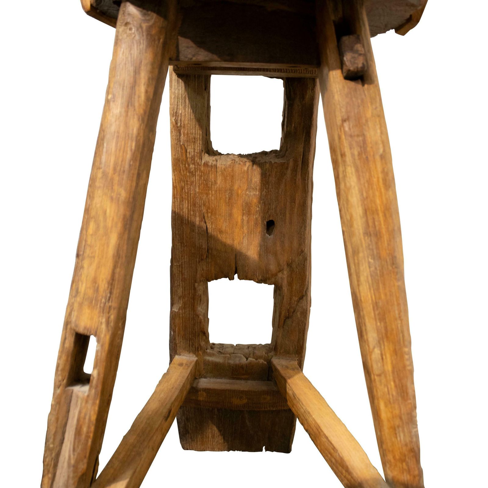 Handcrafted Sculptural Wooden Throne, Germany, 1920 photo vinterior