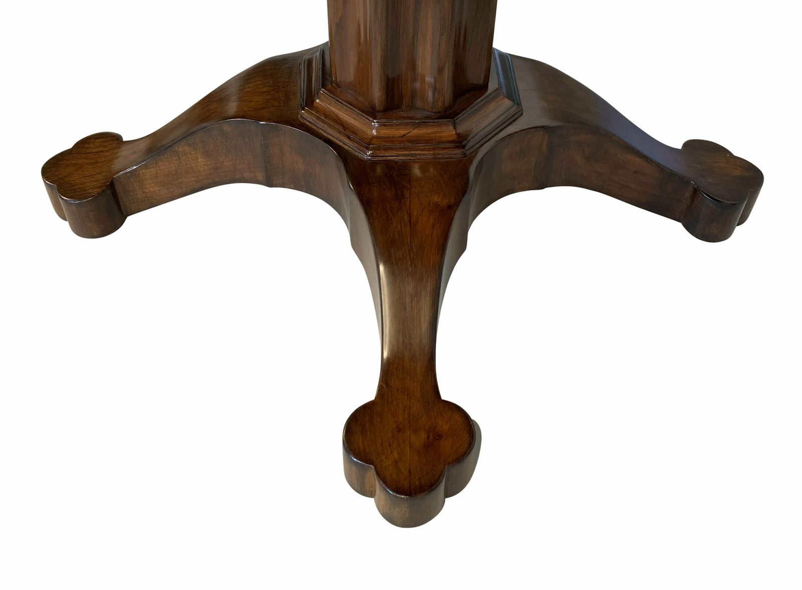 A Large Italian Mid Century Dining Table In The Gothic Manner photo for sale