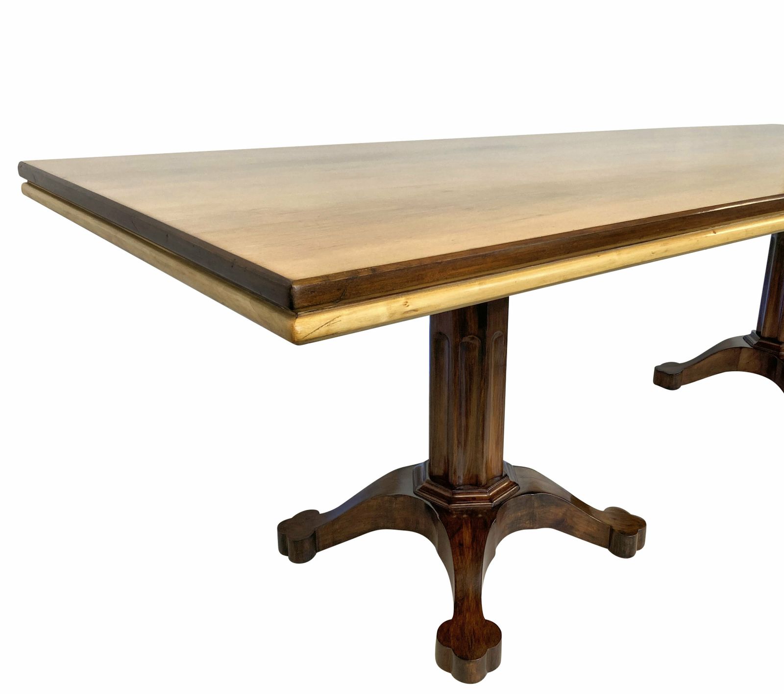 photo furniture A Large Italian Mid Century Dining Table In The Gothic Manner