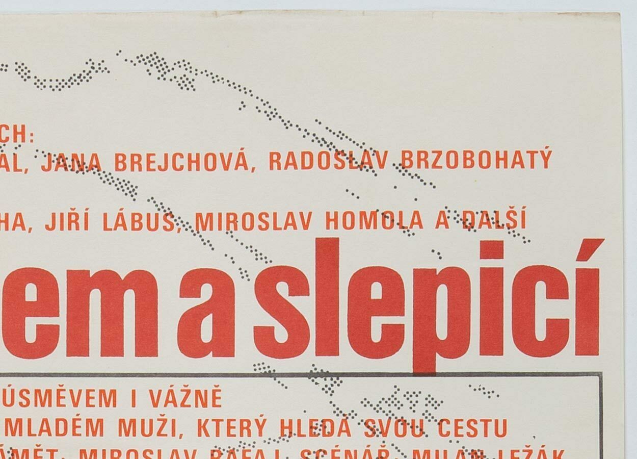 Movie Poster, The Man With Eagle And Chicken, Alexej Jaroš, 1978 photo Art