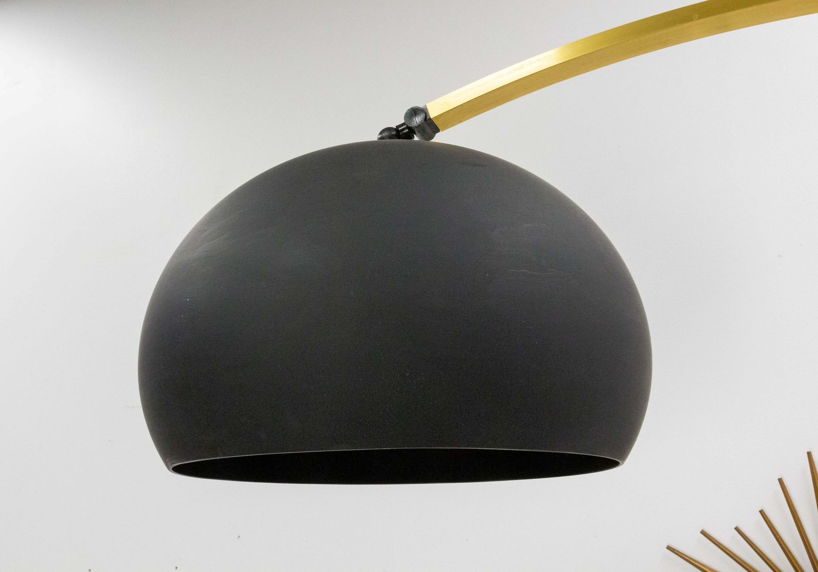 Floor Lamp Arc By Goffredo Reggiani, Italian Lampadaire, Circa 1970 photo vintage