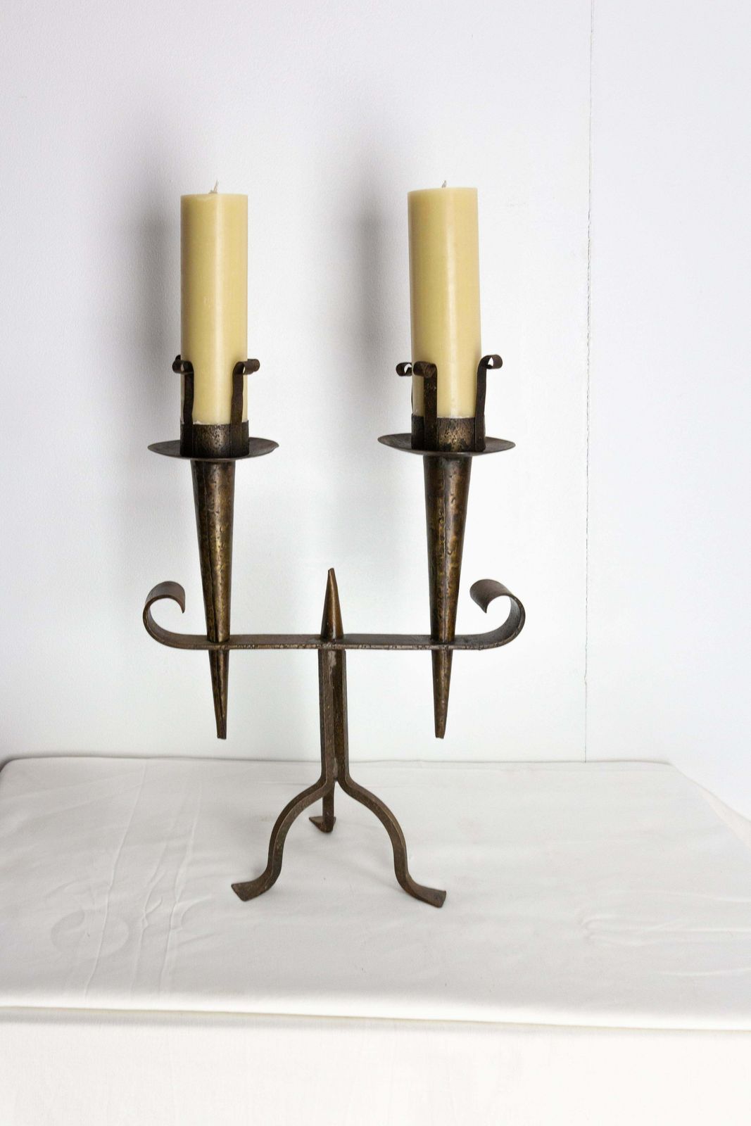 French Wrought Iron Candle Holder, French, Circa 1960 £400.10 photo furniture