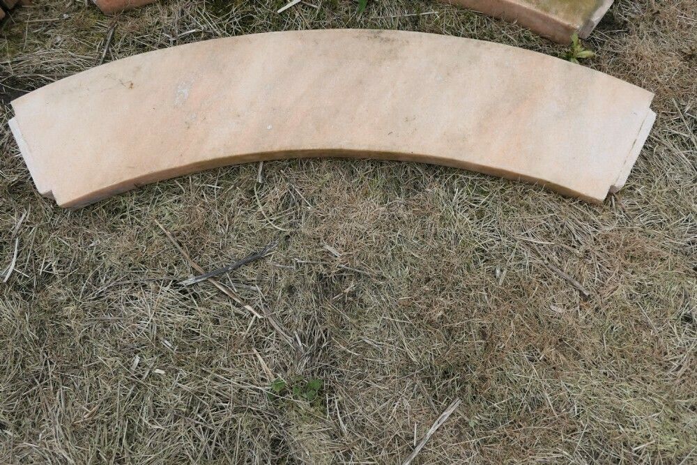 photo furniture A Wonderful Natural Pink Marble Gazebo With Seats