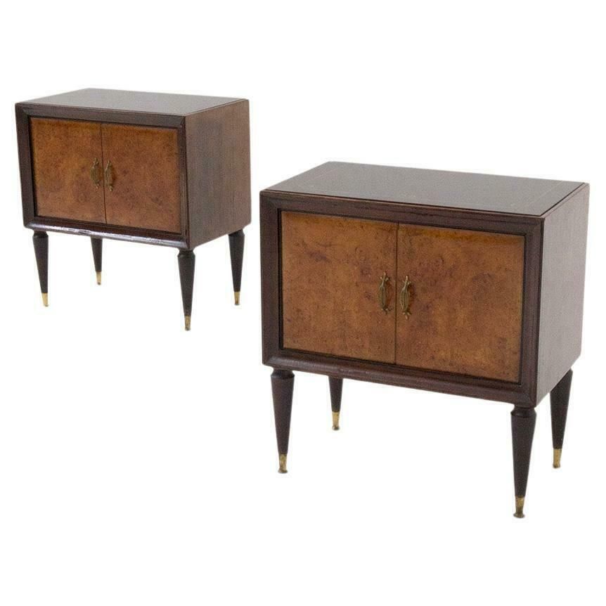 Pair Of Italian Nigth Stand Attributed To Paolo Buffa