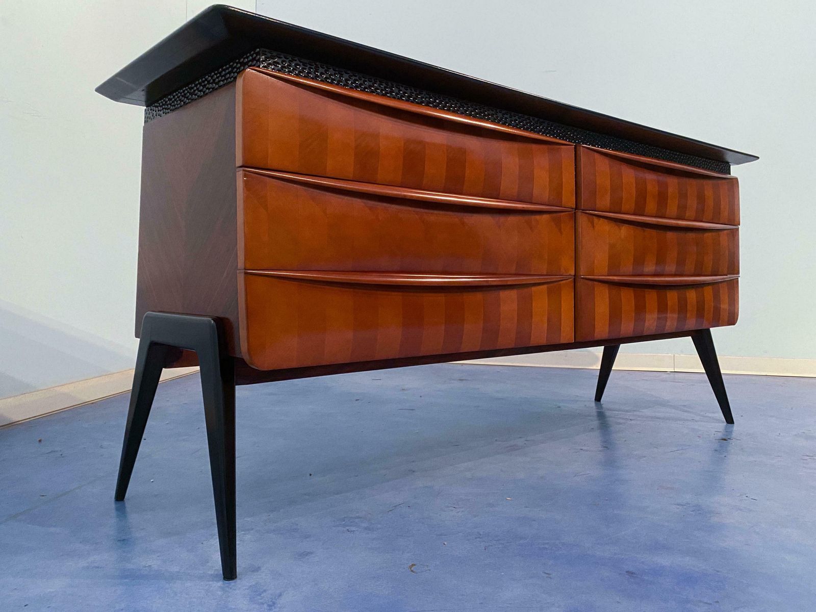 Italian Midcentury Sideboard By La Permanente Mobili Di Cantù, 1950 photo vintage