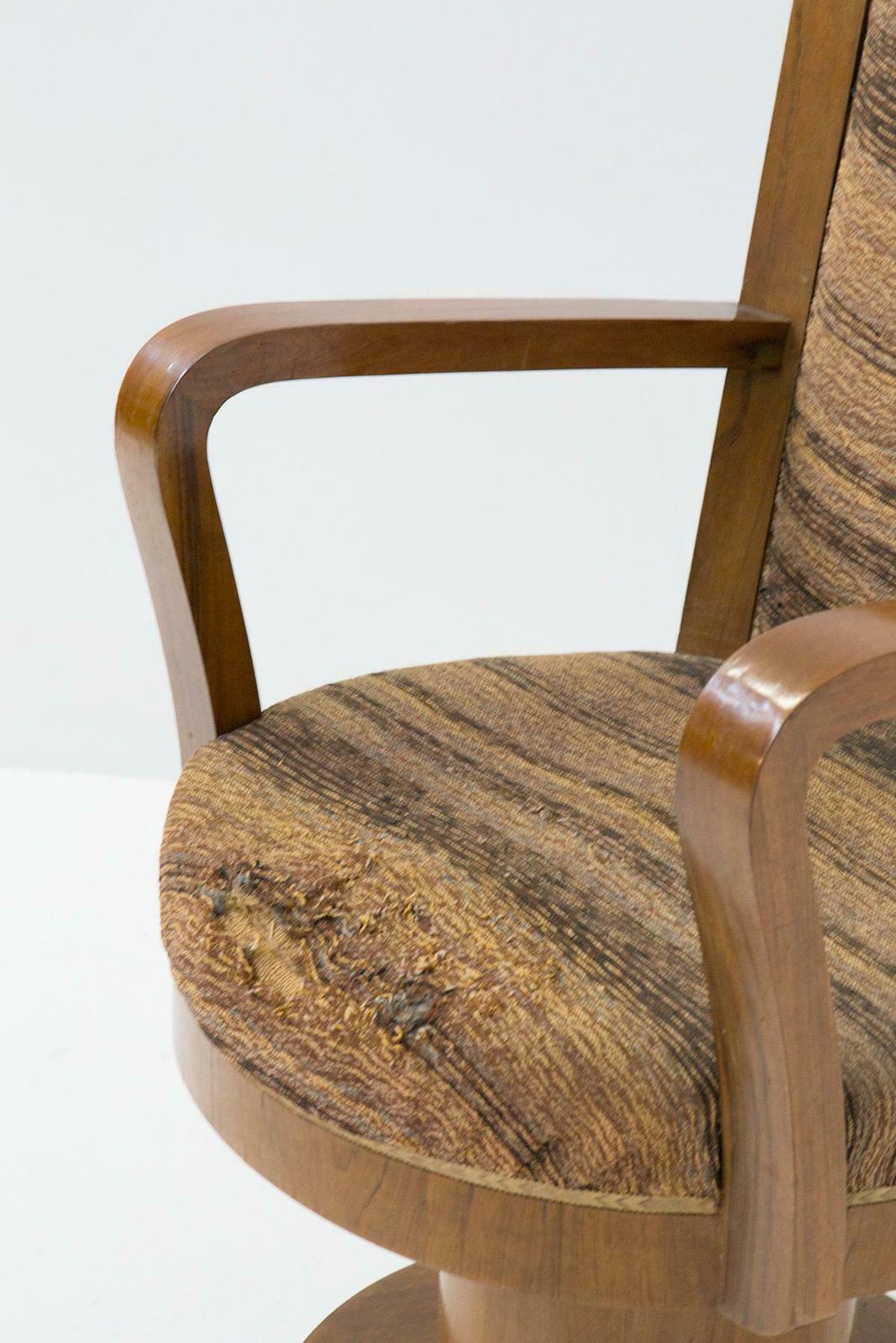 photo vinterior Italian Rationalist Armchair Attributed To A Bottoni Piero