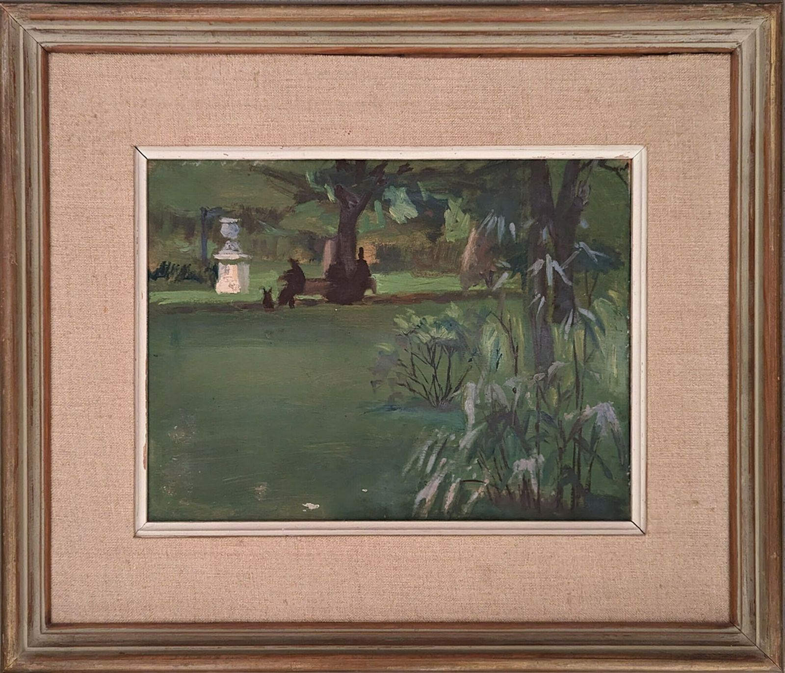 Auction 20th Century Swedish School ‘In The Tuileries Gardens (1916)’