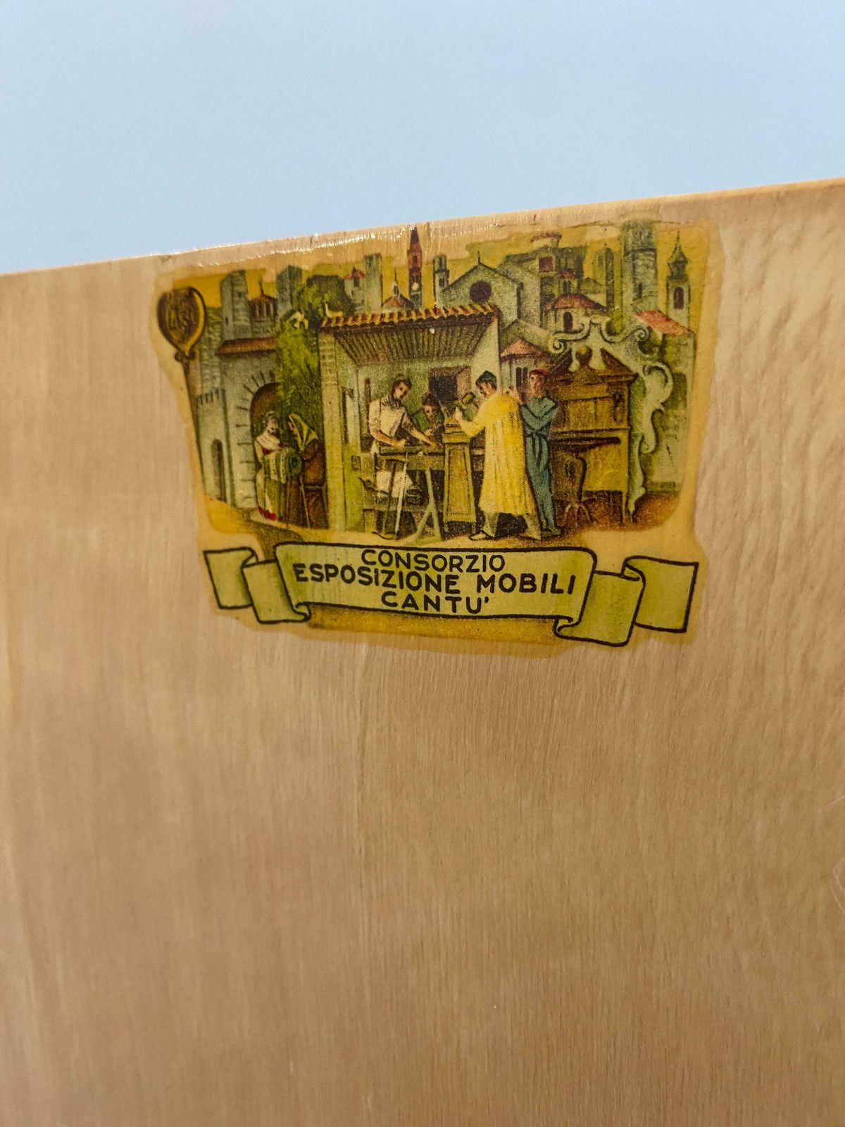 photo buy Italian Midcentury Sideboard By Consorzio Esposizione Mobili Di Cantù, 1960s