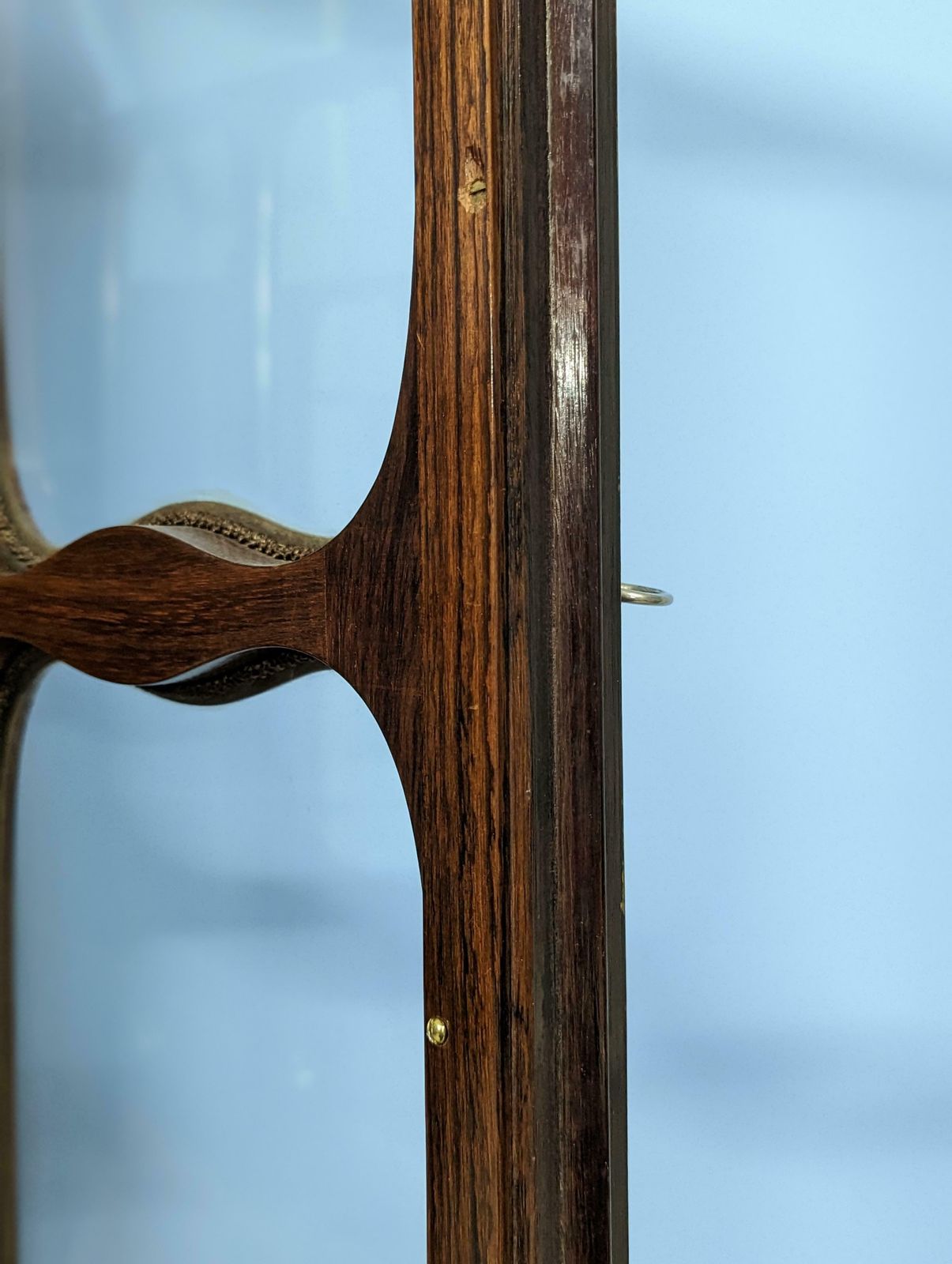 photo vinterior Pair Of Trumeau Bookcases In Mahogany Designed By Paolo Buffa, 1950s