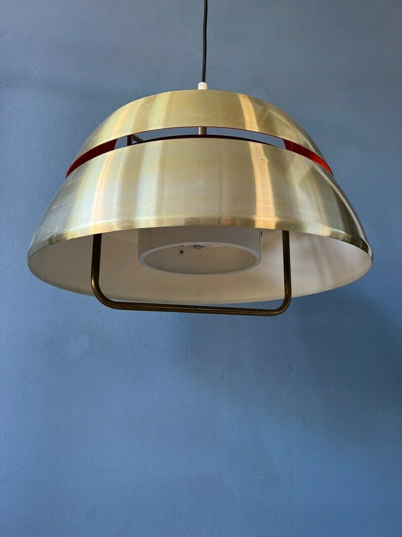 Mid Century Hanglamp Van Lakro Amstelveen | Space Age Hanglamp photo vinterior