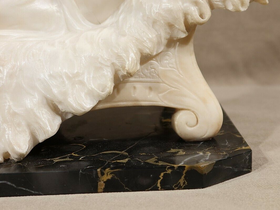 Important Sculpture "Venus At The Mirror" By A. Saccardi   Early 20th Century photo buy