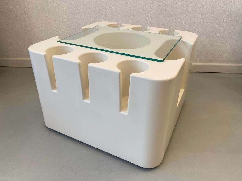 Bacco" Molded Plastic Bar Cart By Sergio Mazza For Artemide, Italy Ca. 1967 photo furniture