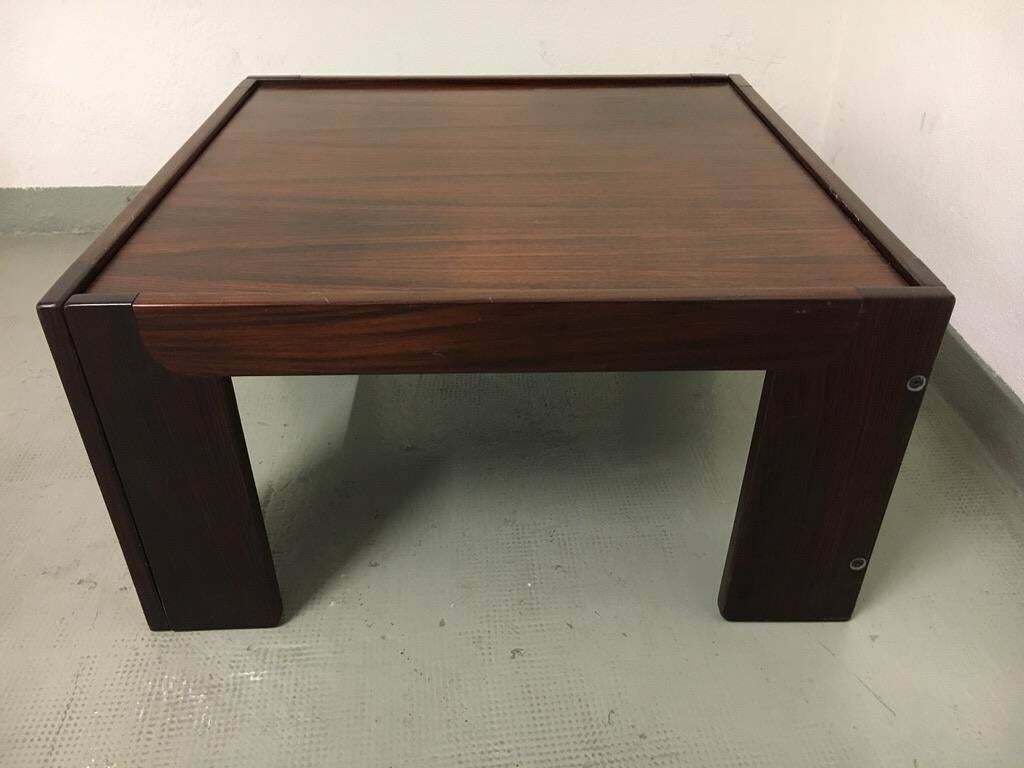 Afra & Tobia Scarpa Model 771 Rosewood Side Table Cassina, Italy, Ca. 1965 photo 1221.0