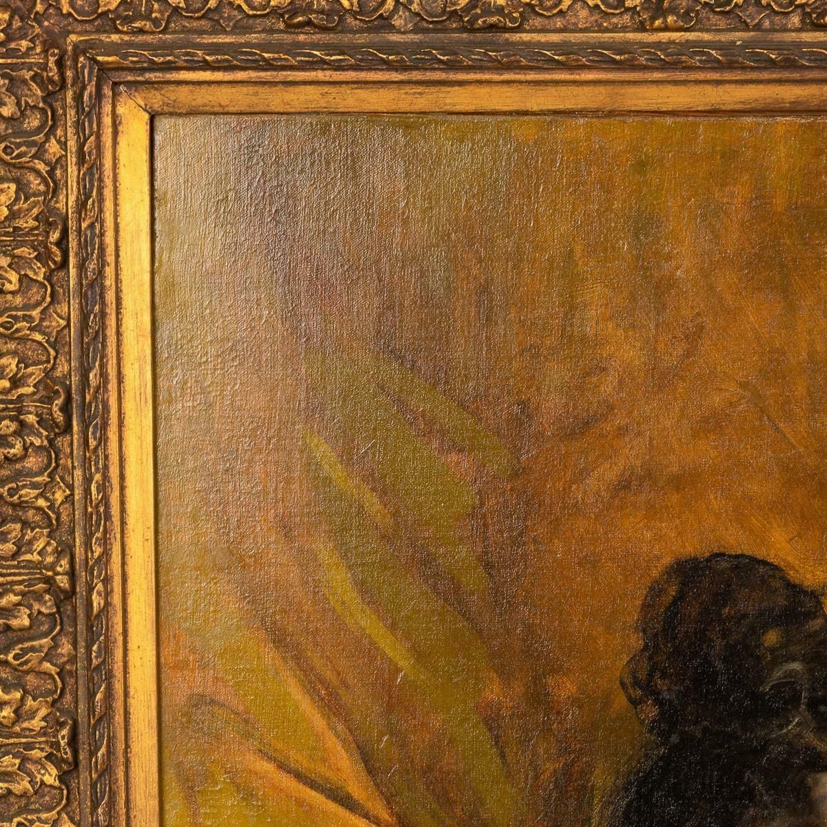 Painting Of A Young Lady Signed Salvatore Postiglione, Italy, (1812 1881) photo vinterior