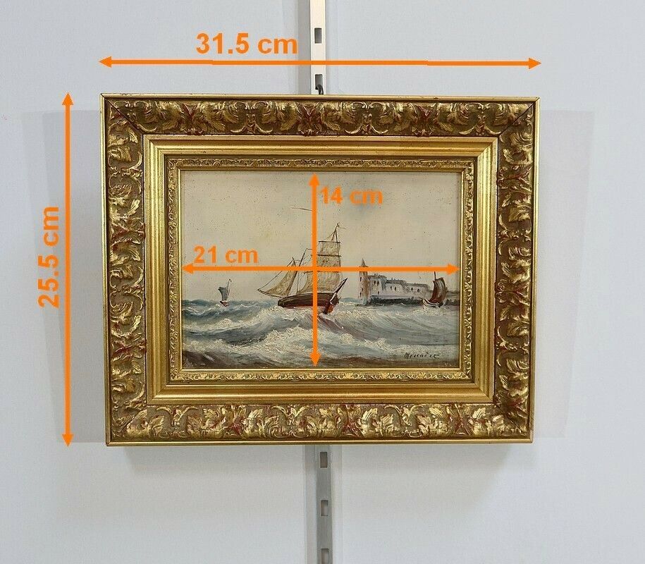 photo furniture Marine Painting, 19th Century