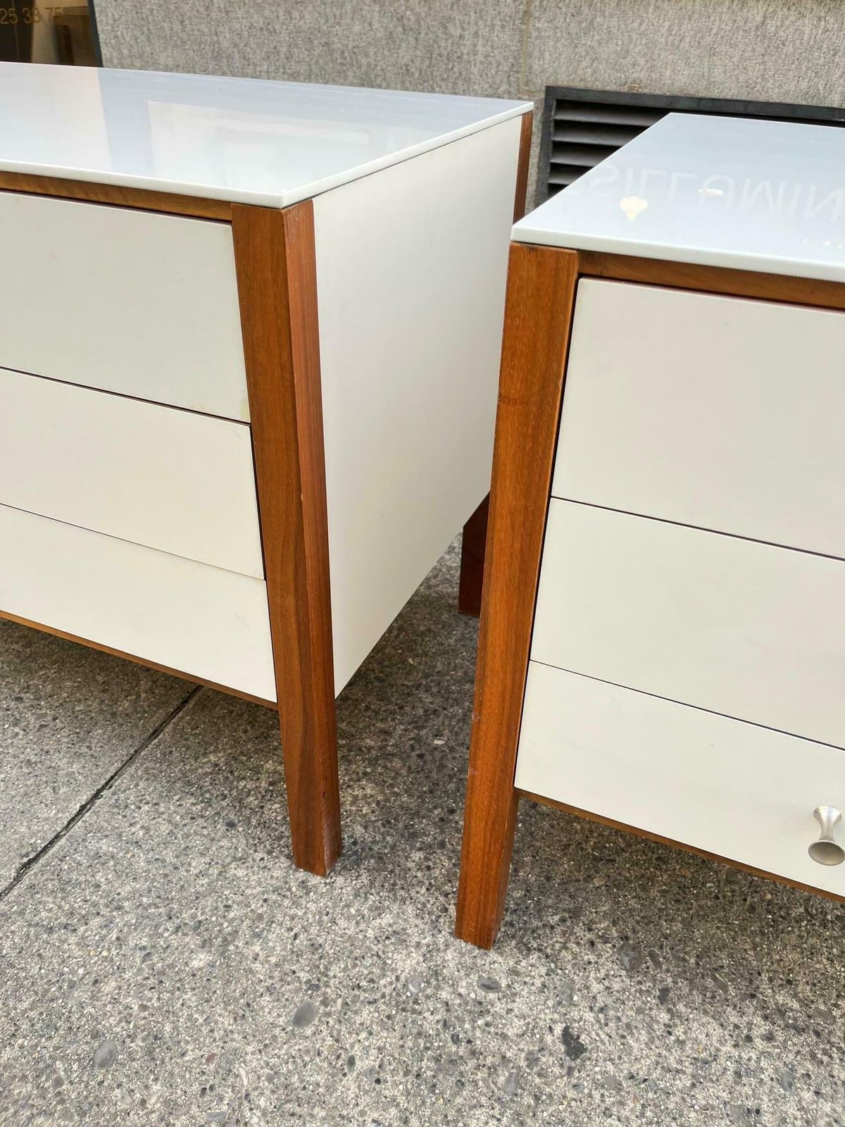 photo furniture Hans Eichenberger Set Of 2 Chest Of Drawers, Switzerland, Ca. 1950s