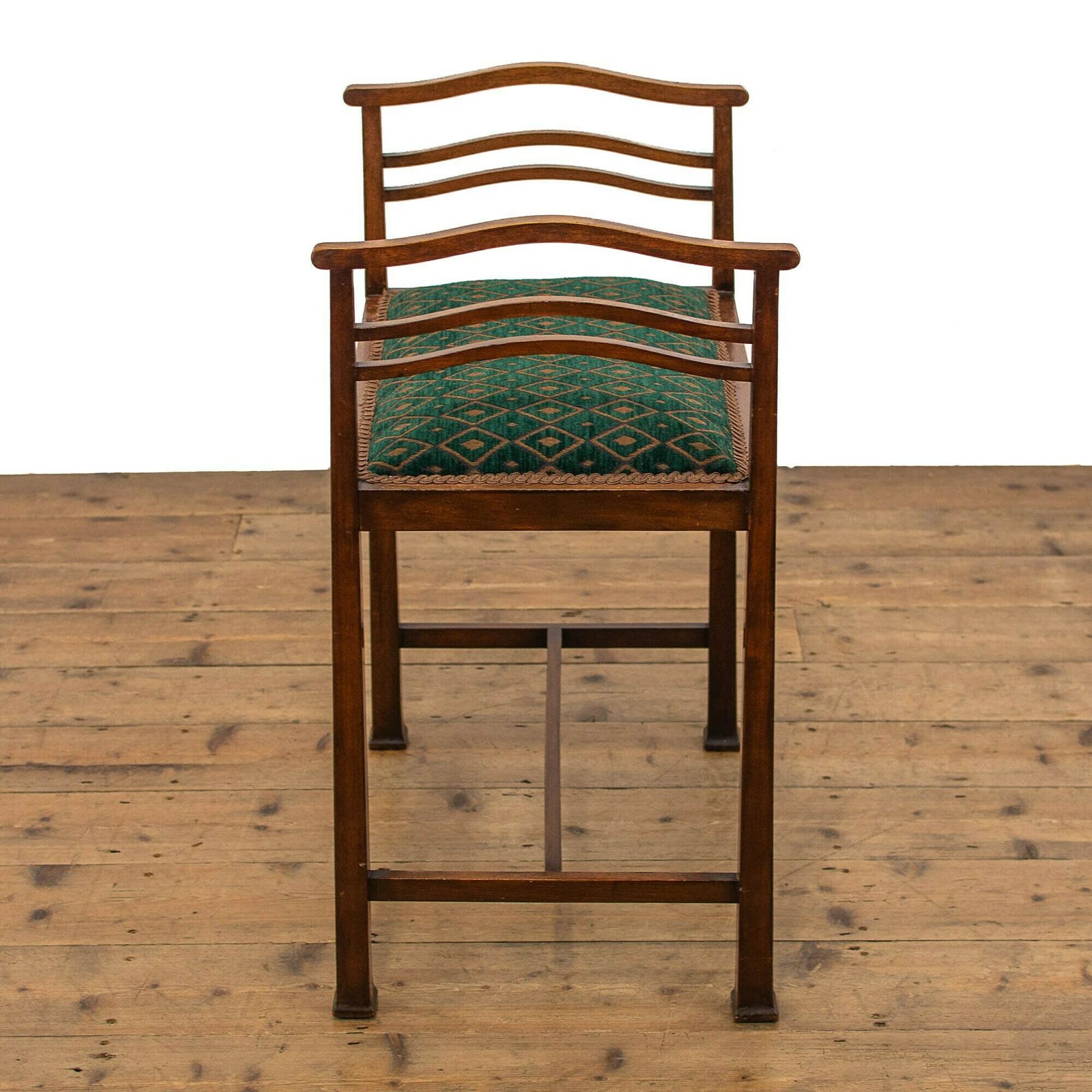 Edwardian Piano Stool Antique Furniture  Upholstered Stools (M 4577) photo 245.0