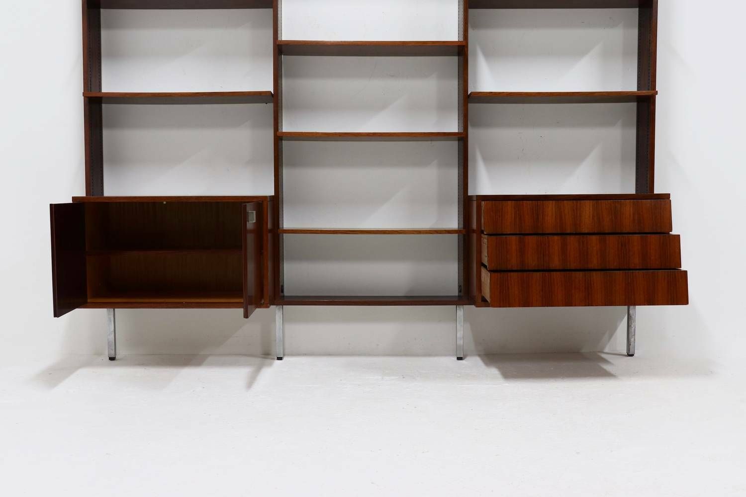 photo buy Rosewood Wall Unit By Alfred Hendrickx For Belform Belgium 1960s