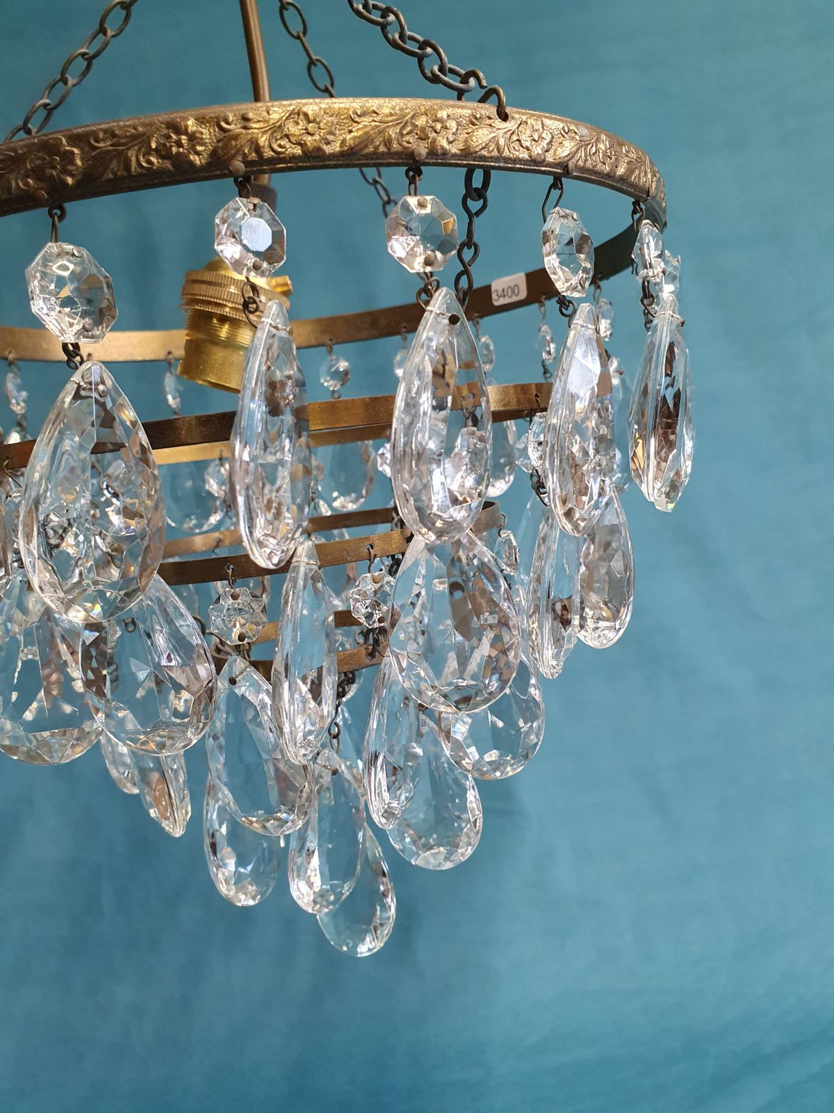 Early 20th Century Drip Chandelier photo buy
