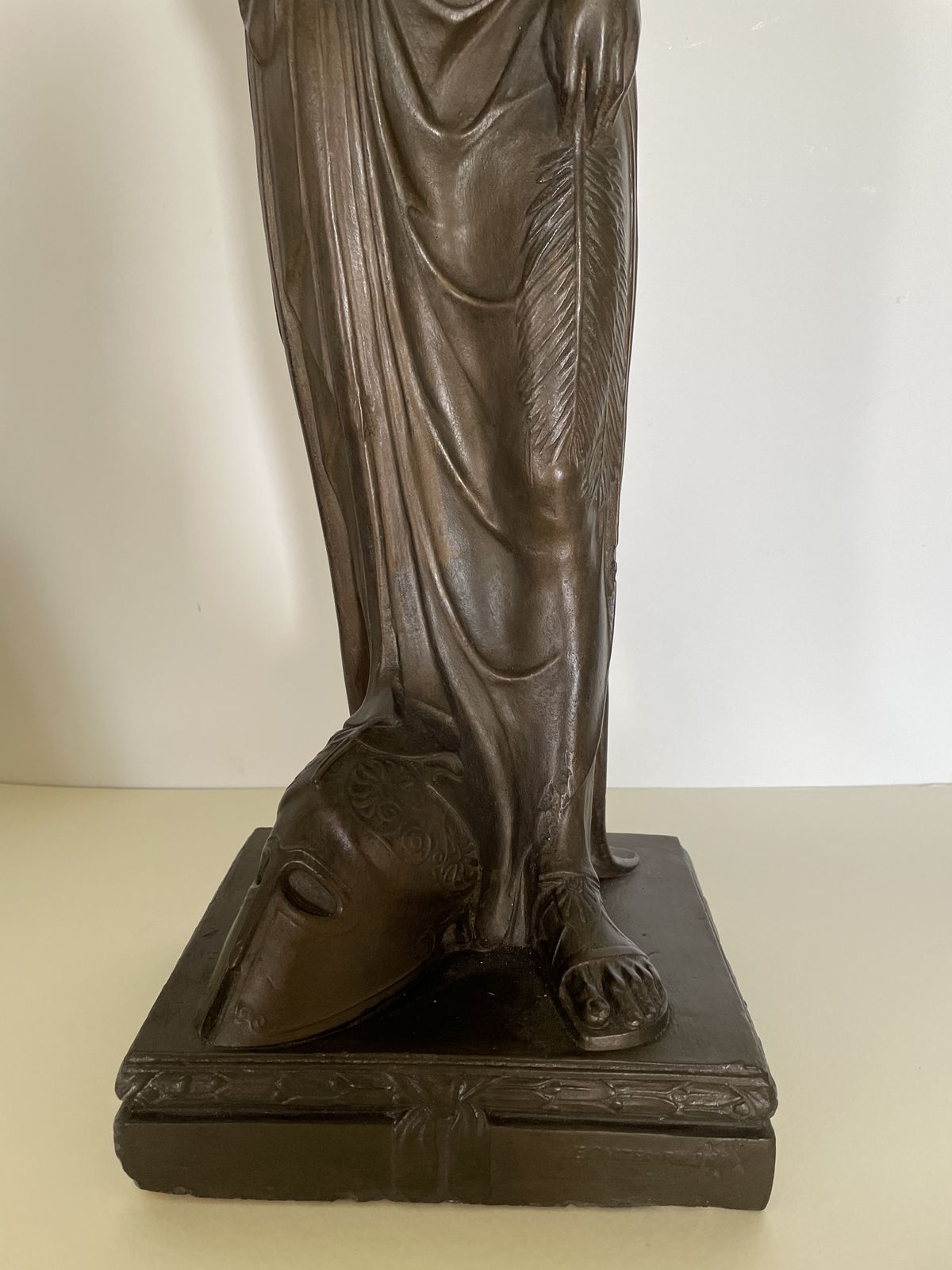 Early 20th Century Patinated Plaster Figure Of Athena By Edward Carter Preston photo for sale