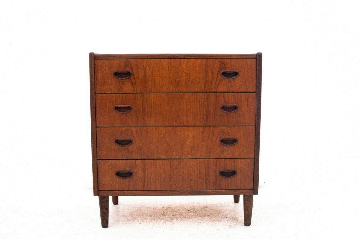 Teak Chest Of Drawers, Denmark, 1960s photo furniture