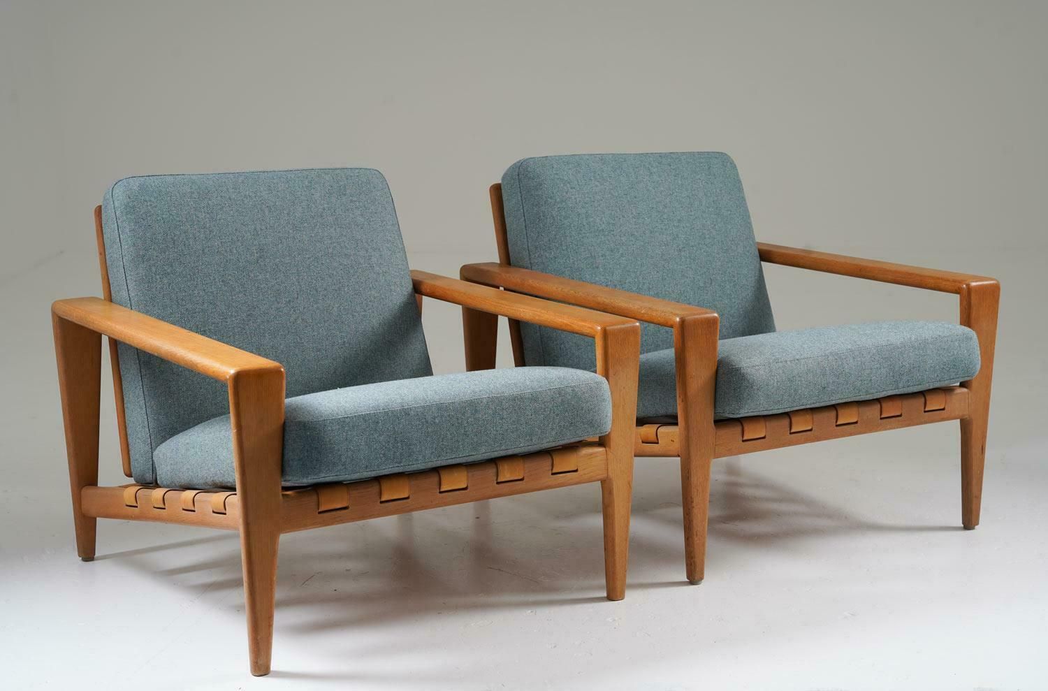 Scandinavian Mid Century Lounge Chairs "Bodö" By Svante Skogh