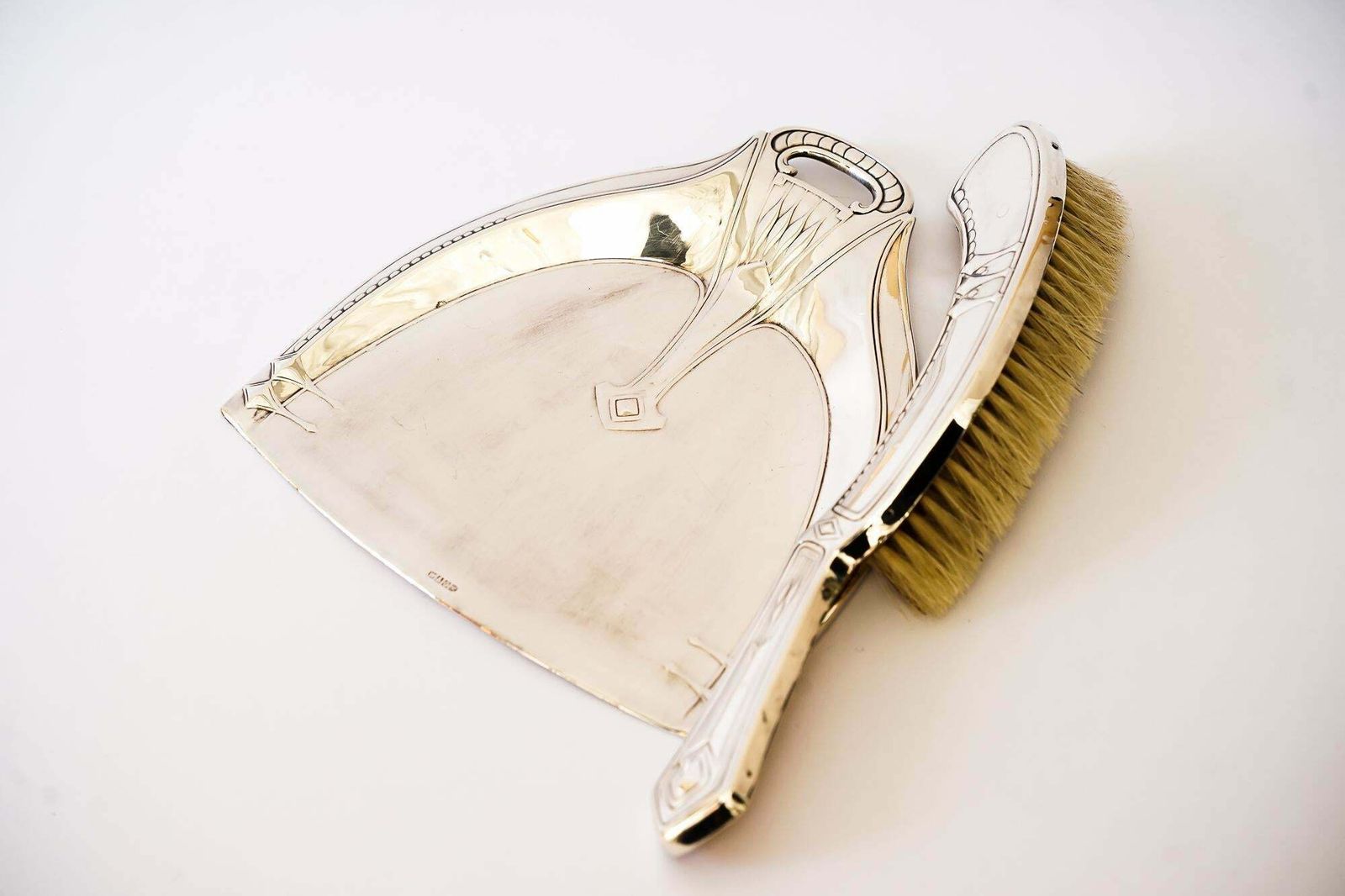 Art Deco Silvered Desk Set Vienna Around 1920s photo for sale
