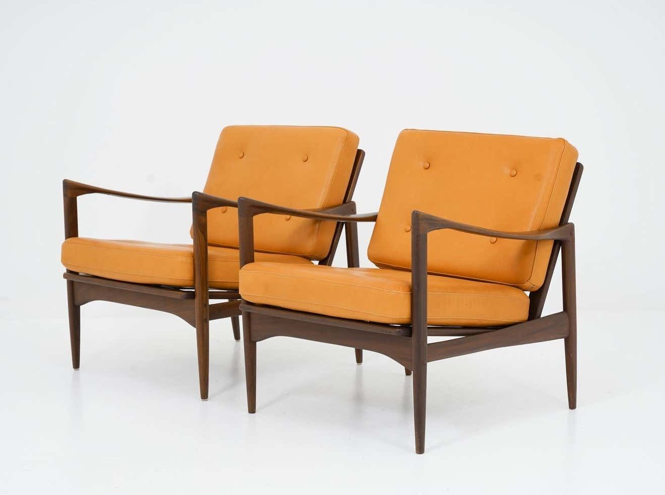 Midcentury Scandinavian Seating Group "Kandidaten" By Ib Kofod Larsen photo Furniture